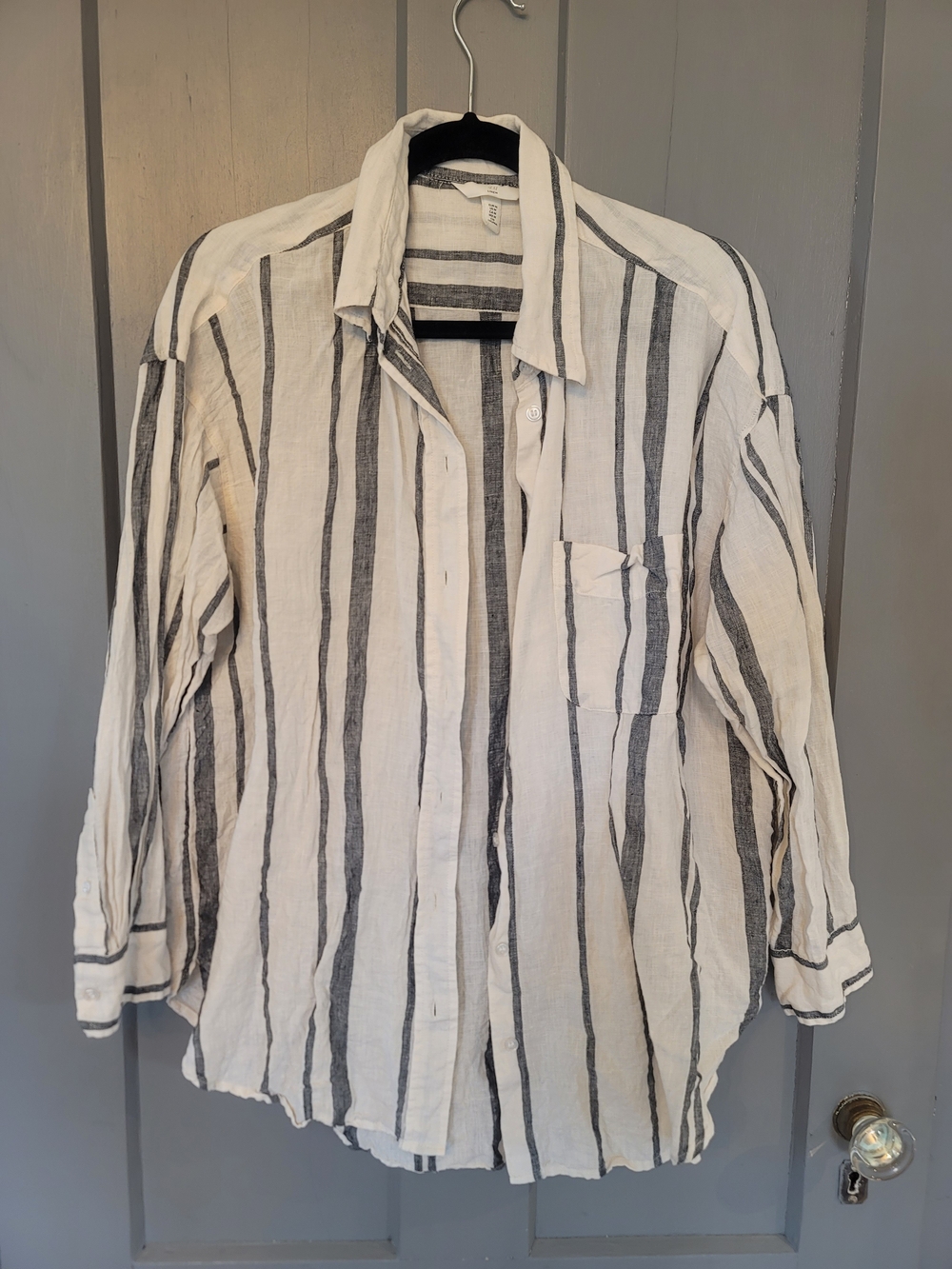H&M Linen Button Up Shirt